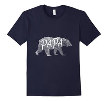 Papa Bear T-Shirt for Dad, Best Dad Camping Shirt