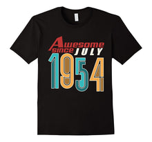 Awesome Since July 1954 T-Shirt 63rd Birthday Cancer
