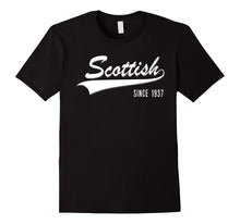 80th Birthday Gift Shirt Scottish Since 1937 80 Year Old Tee