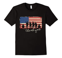 Thank You Veteran - American Veteran Flag Shirt