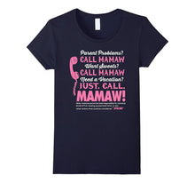 Just Call Mamaw T-Shirt Funny Gift for Grandma
