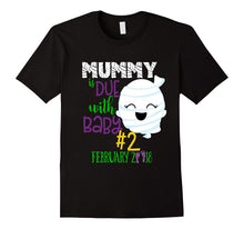 Halloween Shirt Big Sister Mummy Due Baby 2 February 2018
