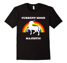 Cute Unicorn Current Mood: Majestic T-Shirt