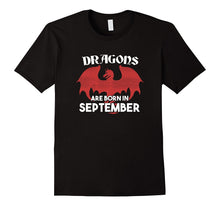 Dragon Birthday Shirt - Dragons Are Born in September TShirt