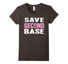 Save Second Base Breast Cancer Awareness Pink Ribbon T-Shirt