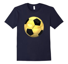 Gold Soccer Football - Sports Shirt