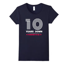 10th Wedding Anniversary T-Shirt Funny for Married in 2007 Y