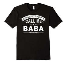 My Favorite People Call Me Baba Grandfather Men Gift T Shirt