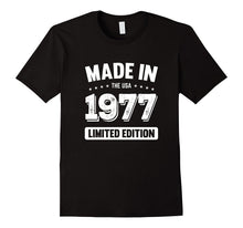 40th Birthday Gift T Shirt - Made in 1977 T-Shirt 1977 Shirt