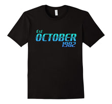 Est October 1982 Shirt - 35th Birthday Gifts Awesome TShirt