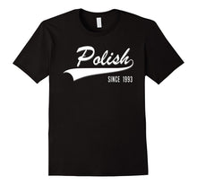 24th Birthday Gift Shirt Polish Since 1993 24 Years Old Tee