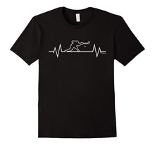 Hockey Heartbeat, I Love Hockey T-Shirt