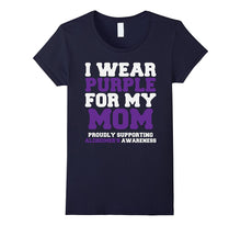 I Wear Purple for My Mom - Alzheimer's Awareness T-Shirt