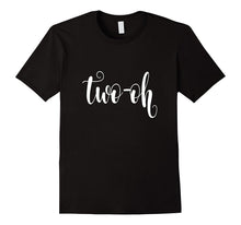 20th Birthday Shirt Gift Milestone Big Two Oh Twenty 20