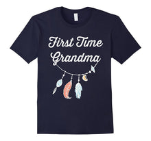 1st Time Grandma T-Shirt New Grandmother Gift
