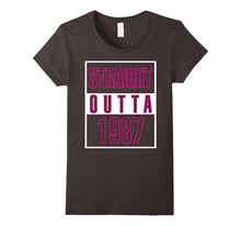 Cool Straight Outta 1987 30th Years Old Birthday Gift Shirt
