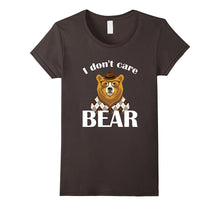 I Don't Care Bear T-Shirt for Women Mens Girls Boys Gift Tee