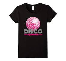 Disco Queen Tshirt - Retro 70s Vintage Disco Ball