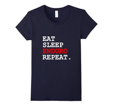 Mens Eat Sleep Enduro Repeat T-Shirt Bike MTB Bicycle Tees
