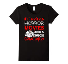 If It Involves Horror Movies, PIZZA, and a Couch Shirt