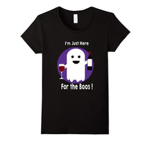 Here for the Boos Funny Ghost Halloween T-Shirt