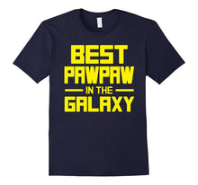 BEST PAW PAW IN THE GALAXY TSHIRT- Fun Father's Day Gift Tee