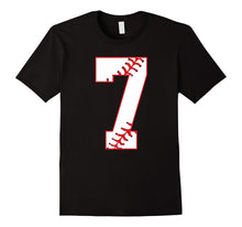 Cute Seventh Birthday Party 7th Baseball T-Shirt Born 2010