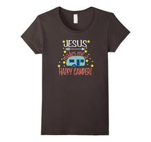 Jesus Makes Me a Happy Camper TShirt Christian Believer Tees