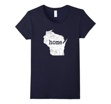Distressed Wisconsin Home Shirt Wisconsin Shirt