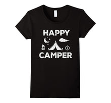 Happy Camper T-Shirt Funny Camping Gift Shirt