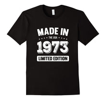 44th Birthday Gift T Shirt - Made in 1973 T-Shirt 1973 Shirt