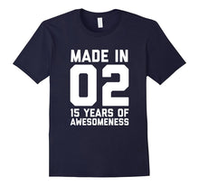 15th Birthday Shirt Gift Age 15 Year Old Boy Girl Tshirt Tee