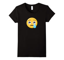 Emoji T-Shirt Crying Face Emoticon Sad Frown