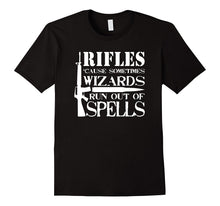 Rifle Ammo Pro Gun Rights Funny Wizard T-Shirt