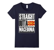 Storecastle Straight Outta Macedonia Flag Gift Pride T-Shirt