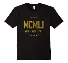 1951 Veni Vidi Vici T-Shirt 66 Yrs Old Bday 66th Birthday
