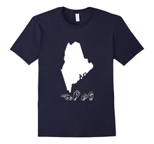 ASL - American Sign Language Maine Home T Shirt