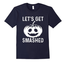 Let's Get Smashed T-Shirt Pumpkin Carving Funny Tee