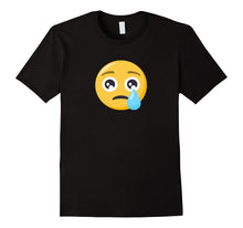 Emoji T-Shirt Crying Face Emoticon Sad Frown