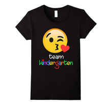 Team KINDERGARTEN TSHIRT Teacher EMOJI HEARTS LOVE