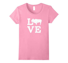 I Love Bisons Buffalos T-Shirt Funny