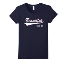 30th Birthday Gift Shirt Beautiful Since 1987 30 Year Old