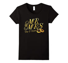 3rd Wedding Anniversary T-Shirt MR&MRS Gifts for Couples