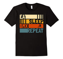 Eat Sleep Bmx Repeat Shirt. Vintage 80s Retro Style
