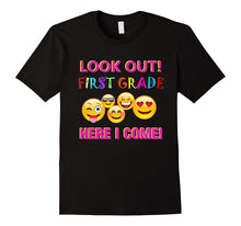 1st Grade Emoji Back to School T-Shirt for Girls & Boys