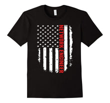 NETWORK ENGINEER American Flag - Job Title Gift T-Shirts