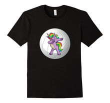 Dabbing Unicorn T-Shirt Funny Volleyball Dab Shirt