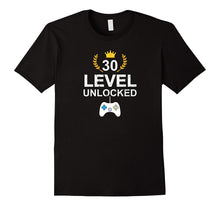 30th Birthday Level 30 Unlocked Funny T-Shirt Gift Father