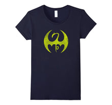Marvel Iron Fist Distressed Dragon Logo Graphic T-Shirt