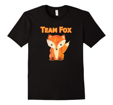 Team Fox Hipster Fox T-Shirt Cute Red Haired Animal Shirt